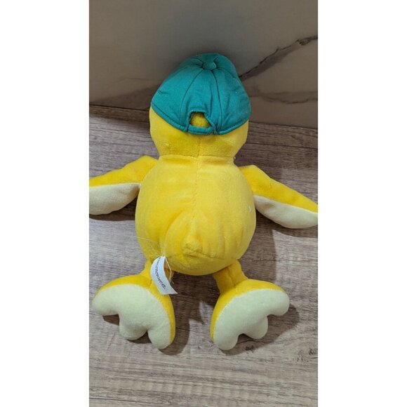 Millanimals Baby Milky Plush Toy Yellow Duck W/ Green Hat Commonwealth 10" Soft - Picture 10 of 11